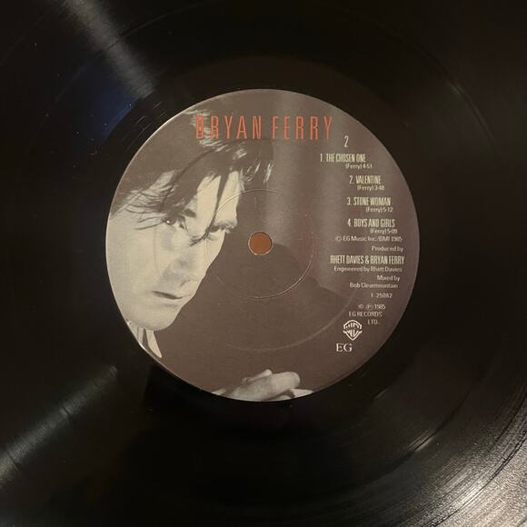 Bryan Ferry - Boys And Girls LP vintage vinyl record synth - Picture 4 of 4